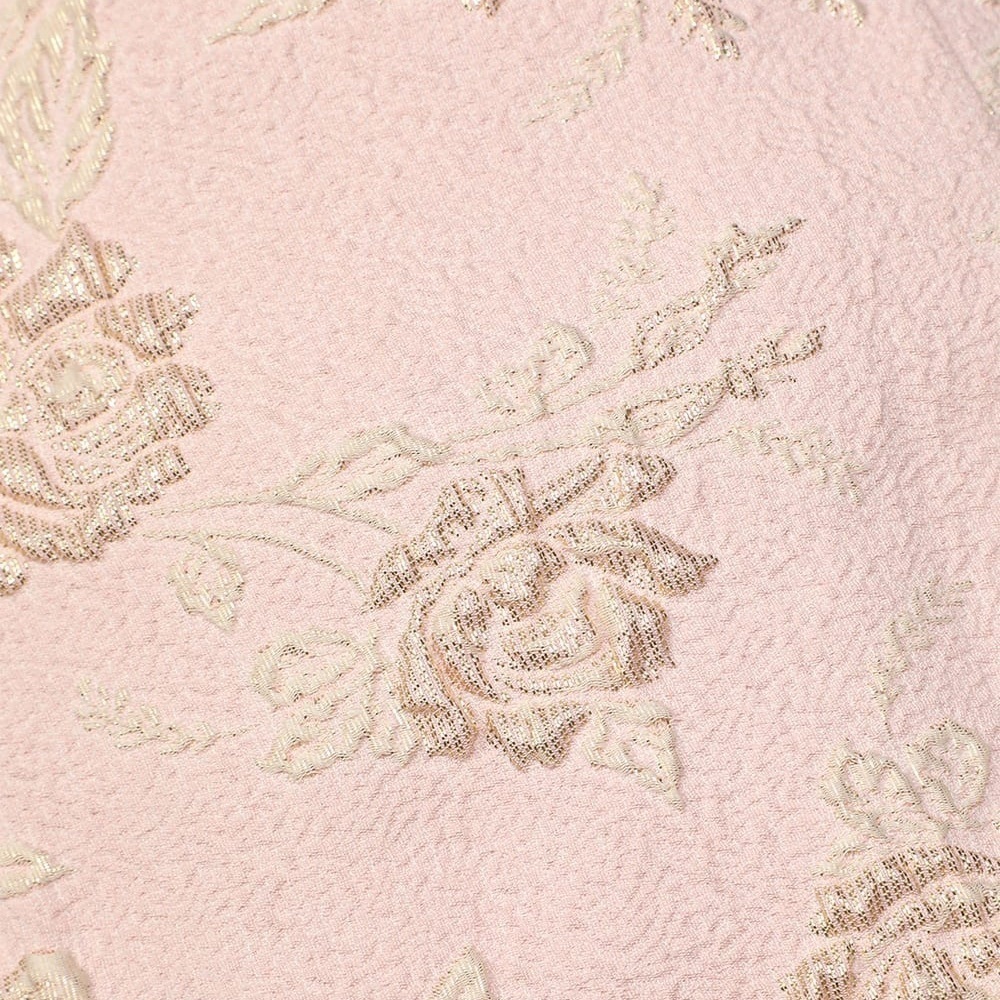 LULU’S Party Starter Lavender Pink Floral Jacquard Mini Dress - Picture 4 of 4